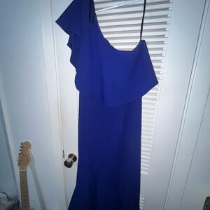 Cobalt blue prom dress- petite
